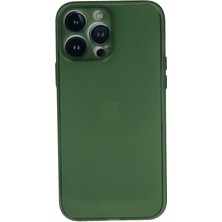 Zemira Newface Iphone 13 Pro Kılıf Pp Ultra Ince Kapak - Yeşil