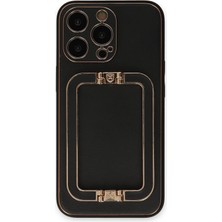 Zemira Newface Iphone 13 Pro Kılıf Coco Elit Kapak - Siyah