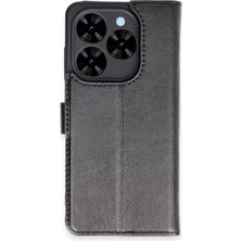 Zemira Newface Tecno Spark Go 2024 Kılıf Trend S Plus Kapaklı Kılıf - Siyah