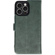 Zemira Newface Iphone 16 Pro Max Kılıf Trend S Plus Kapaklı Kılıf - Yeşil