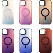 Zemira Newface Iphone 16 Plus Kılıf Primera Magsafe Standlı Kapak - Derin Mor