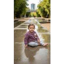 Love Giyim Ayıcıklı Alt Üst Peluş Takım