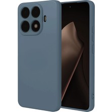 Zemira Newface Xiaomi Mi 15T Pro Nano Içi Kadife Silikon - Gri