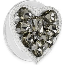 Zemira Newface Kickstand Taşlı Magsafe Stand - Siyah