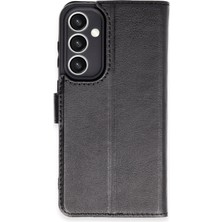 Zemira Newface Samsung Galaxy S23 Fe Kılıf Trend S Plus Kapaklı Kılıf - Siyah