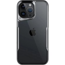 Zemira Newface Iphone 15 Pro Max Kılıf Boyi Silikon Kapak - Titan Gri