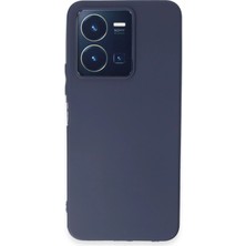 Zemira Newface Vivo Y35 Kılıf First Silikon - Lacivert
