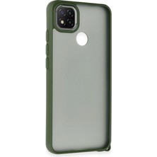 Zemira Newface Xiaomi Redmi 9c Kılıf Elegant Kapak - Yeşil