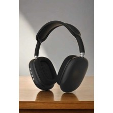 Tuba Toptaş P9 Plus Kulaklık Siyah Bluetooth Bağlantılı Kulak Üstü Kablosuz Anc Özelliği