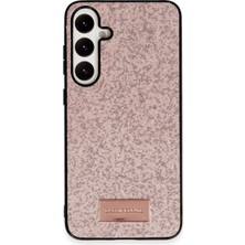 Zemira Onegif Samsung Galaxy A25 5g Bright Simli Kapak - Pembe