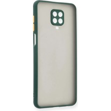 Zemira Newface Xiaomi Redmi Note 9 Pro Kılıf Montreal Silikon Kapak - Yeşil