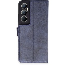 Zemira Newface Realme C65 Kılıf Trend S Plus Kapaklı Kılıf - Lacivert