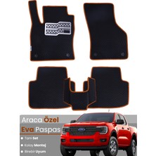 Guerrino Ford Ranger (2022-2024) Uyumlu Eva Paspas Tam Set–araca Özel,su Geçirmez,kolay Montaj