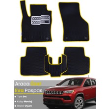 Guerrino Jeep Compass (2017-2025) Uyumlu Eva Paspas Tam Set–araca Özel,kolay Montaj,su Geçirmez