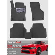Guerrino Dodge Charger (2015-2024) Uyumlu Eva Paspas Tam Set–araca Özel,su Geçirmez,kolay Montaj