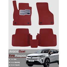 Guerrino Renault Captur 2 (2020-2023) Uyumlu Eva Paspas Tam Set–araca Özel,oto Paspas