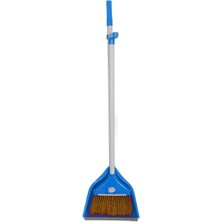Bilfold Plastik Saplı Süpürgeli Saplı Faraşlı Fırça Seti Büyük Boy Karışık Renk ZP-129