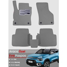 Guerrino Citroen C3 (2017-2025) Uyumlu Eva Paspas Tam Set–araca Özel,su Geçirmez,hızlı ve Kolay Montaj