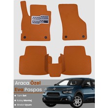 Guerrino Citroen Cactus (2014-2018) Uyumlu Eva Paspas Tam Set–araca Özel,su Geçirmez,kolay Montaj