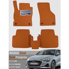 Guerrino Audi A3 Sedan (2020-2025) Uyumlu Eva Paspas Tam Set–araca Özel,su Geçirmez,kolay Montaj