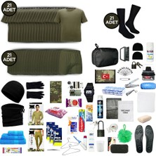 Askerimalzeme.com 21'li Kışlık Her Şey Dahil Havacı Bedelli Asker Seti