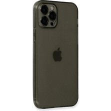 Zemira Newface Iphone 12 Pro Kılıf Fly Lens Silikon - Siyah