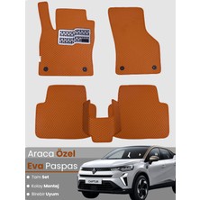 Guerrino Renault Captur 2 (2020-2023) Uyumlu Eva Paspas Tam Set–araca Özel,oto Paspas