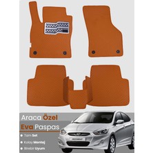 Guerrino Hyundai Accent Blue (2011-2018) Uyumlu Eva Paspas Tam Set–araca Özel,kolay Montaj