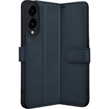 Zemira Newface Samsung Galaxy S25 Edge Trend S Plus Kapaklı Kılıf - Lacivert