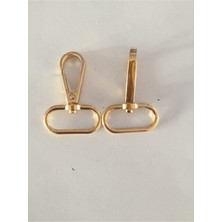 Orhan Çanta Çanta Aksesuar Kanca Lıght Altın 2.5 cm 10 Adet