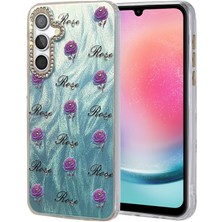 Zemira Newface Samsung Galaxy A24 4g Kılıf Blade Aynalı Desenli Kapak - Desen 9