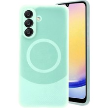 Zemira Newface Samsung A36 Kılıf Maya Karbon Kapak - Su Yeşili