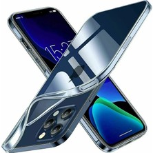 Zemira Newface Iphone 15 Pro Kılıf Lüx Şeffaf Silikon