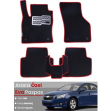 Guerrino Chevrolet Cruze (2008-2014) Uyumlu Eva Paspas Tam Set–araca Özel,su Geçirmez,kolay Montaj