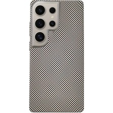 Zemira Joko Samsung Galaxy S24 Ultra Besa Magsafe Kapak - Titan Gri