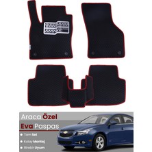 Guerrino Chevrolet Cruze (2008-2014) Uyumlu Eva Paspas Tam Set–araca Özel,su Geçirmez,kolay Montaj