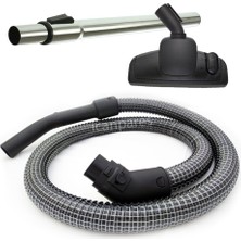 Süppürge Fantom Ile Uyumlu Stormy Dc 4000 Elektrikli Süpürge Çelik Telli Hortum Emici Yer Başlığı Teleskopik Boru