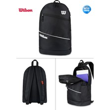Wilson Lisanslı Su Geçirmez Unisex Günlük Spor Orta Okul Lise Sırt Okul Çantası