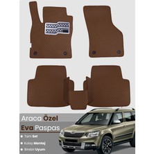 Guerrino Skoda Yeti (2009-2017) Uyumlu Eva Paspas Tam Set–oto Paspas,araca Özel,kolay Montaj
