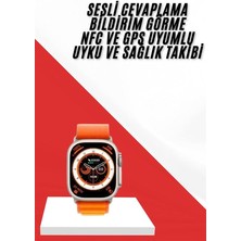 Tuba Toptaş Akıllı Saat Gps Özelliği Bildirim Görme Adımsayar Sesli Görüşme Yapabilen