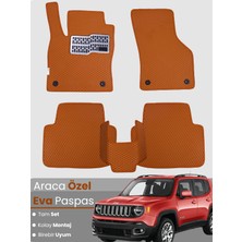 Guerrino Jeep Renegade (2014-2020) Uyumlu Eva Paspas Tam Set–araca Özel,kolay Montaj,su Geçirmez