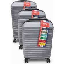 Polo Horse 004 Küçük Orta ve Büyük Boy 3 Lü Set Valiz