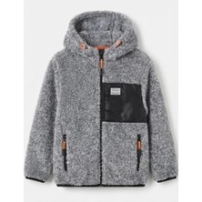 Nanica Erkek Çocuk  Garnili Peluş Hırka 1 - 5 Yaş