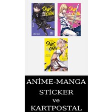Athica Yayınları Savaşçının Açlığı 1-2-3 Manga Seti (3 Kitap) / Anime-Manga Sticker ve Kartpostal Hediye