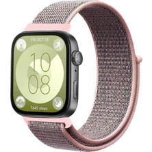 Tuba Toptaş Newface Huawei Fit 4 Hasırlı Cırtcırtlı Kordon - Pembe