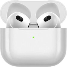 Tuba Toptaş Movenchy Airpods Tesna Buds 4 Aktif Gürültü Engelleyici Özellikli Bluetooth Kulaklık - Beyaz