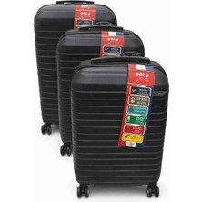 Polo Horse 004 Küçük Orta ve Büyük Boy 3 Lü Set Valiz