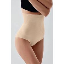 Boubon Co Ten Rengi Dikişsiz Seamless Yüksek Bel Korse Toparlayıcı Korse Külot