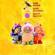 Plentiful Labubu Dans Eden! Sahnede Şovu - Şarkı Söylüyor, Işıklar Yakıyor Oynuyor! Kırmızı