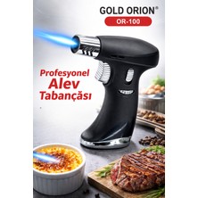 farissu OR-100 Profesyonel Alev Tabancası – Gaz Dolu, Ayarlanabilir Alev, Güvenlik Kilitli